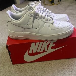 Nike Air Force 1 White Sneakers